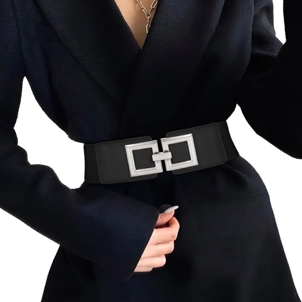 Wide Fashion Belt Elastic Band